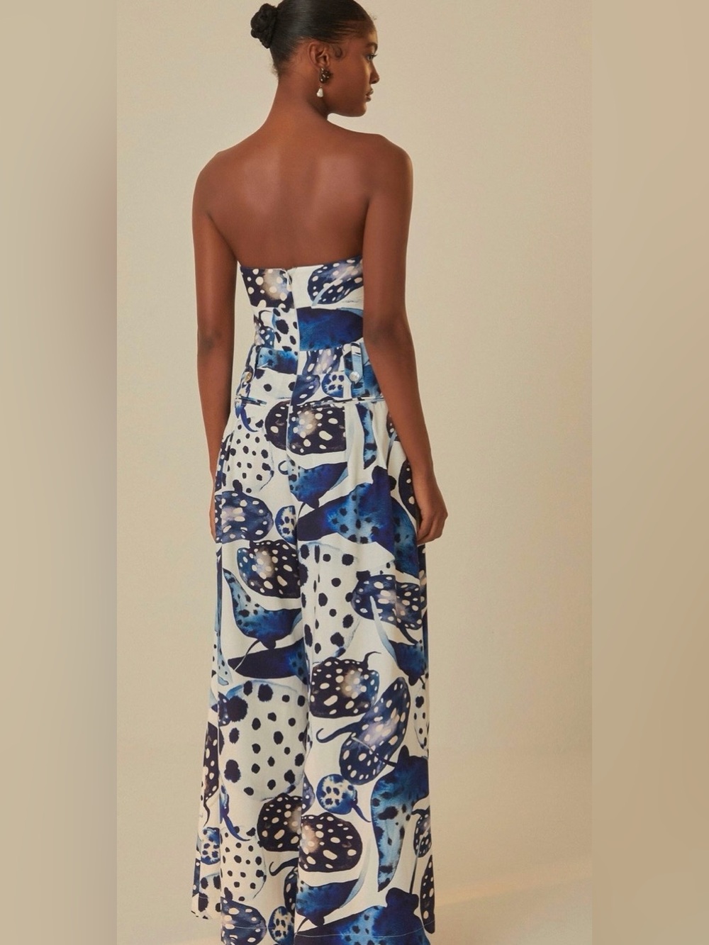 FARM Rio Mantas Strapless Maxi Jumpsuit - Picture 4 of 13